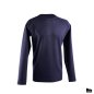 Preview: Herrenpullover Ron aus Bio Merinowolle schwarz mit Rundhals-Ausschnitt