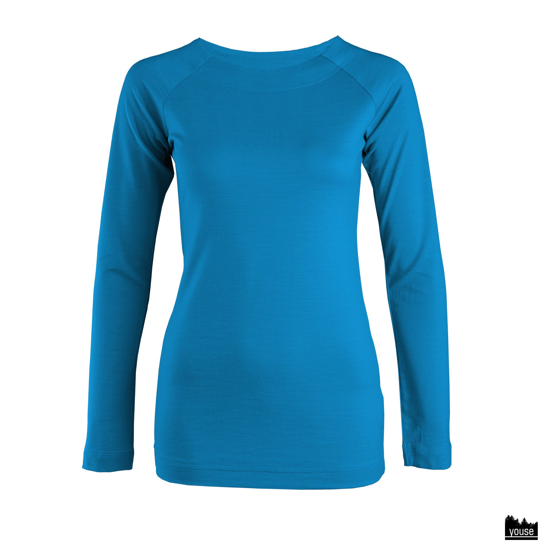 Preview: Raglanshirt Edina 100% Bio Merinowolle mulesingfrei langarm