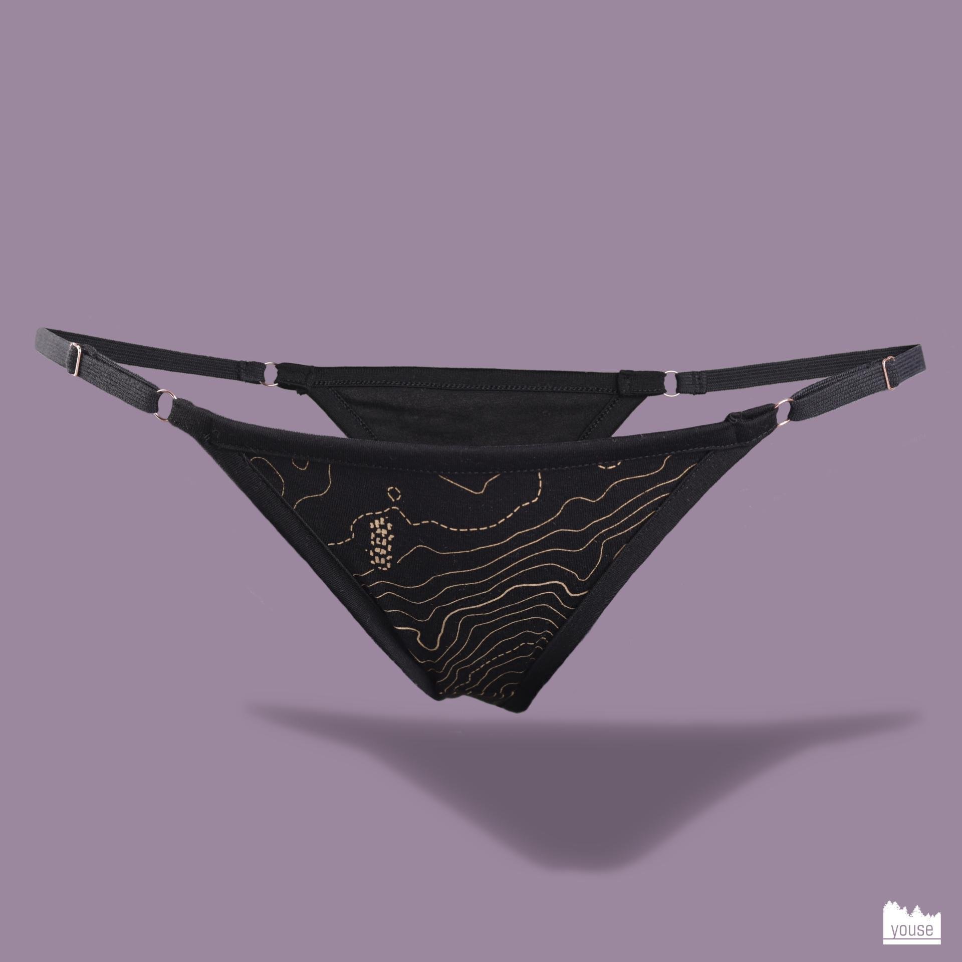Tanga Venus aus Bio Merinowolle Happy Trails