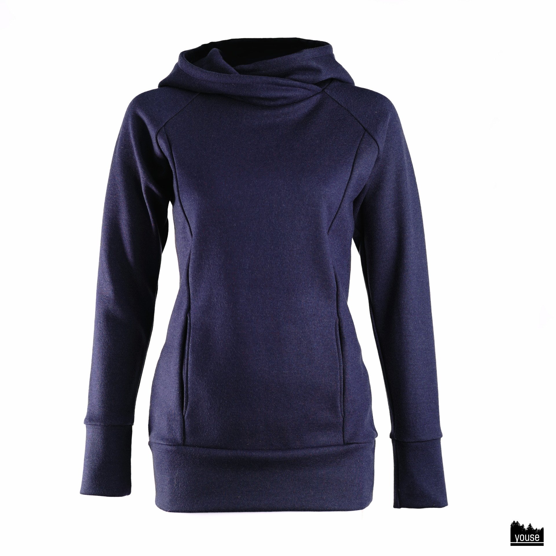 Preview: Hoodie Hanja 100% Bio Merinowolle mulesingfrei