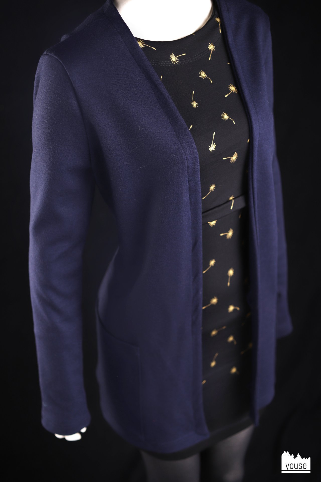 Cardigan schwarzblau